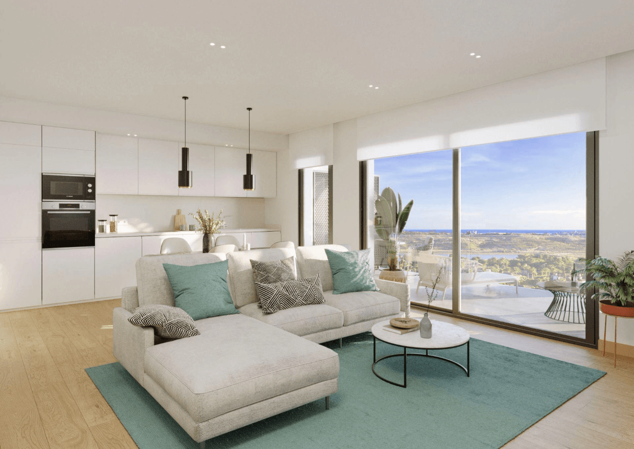 Apartamento en venta en Muchamiel, Alicante - 2 habitaciones, piscina.