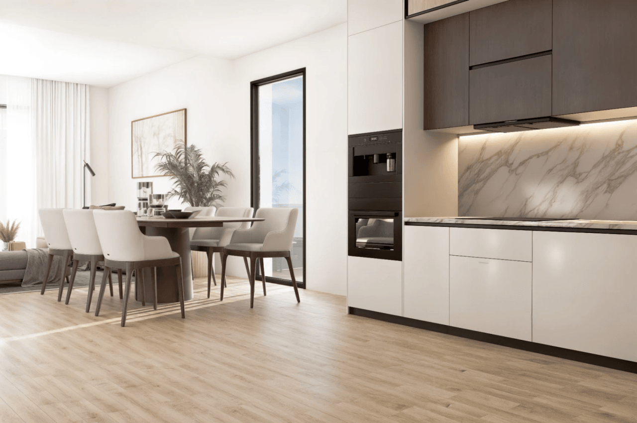 Apartamento moderno de 2 dormitorios en Finestrat, Alicante.