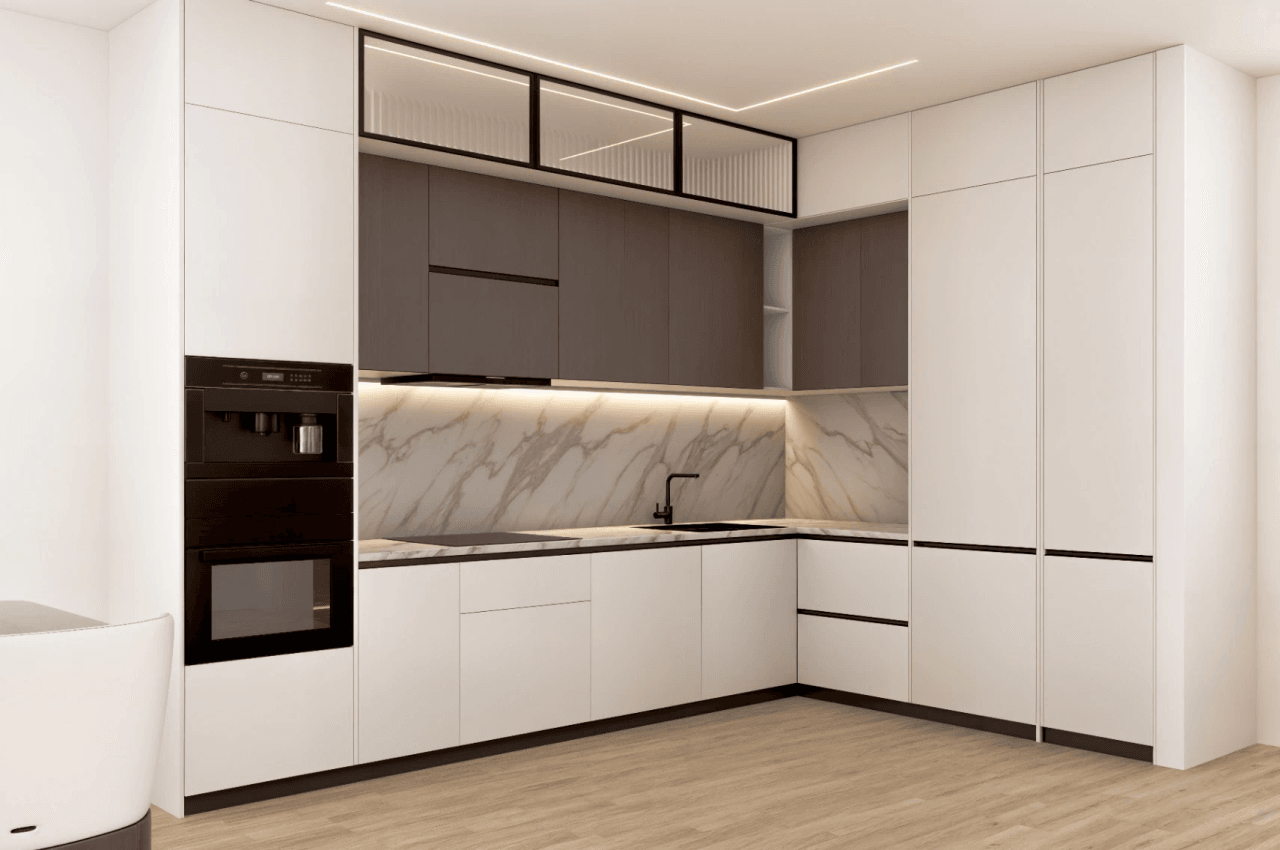 Ático moderno en Finestrat con 2 dormitorios y 2 baños.