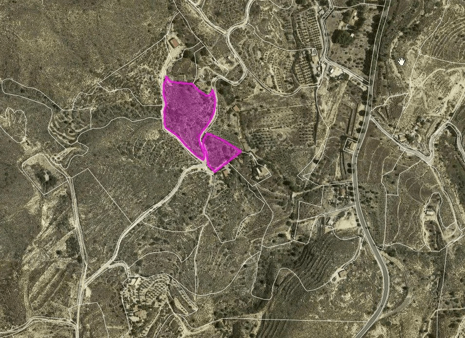 Parcela en venta en Aigües, Alicante - 12,488 m² de terreno