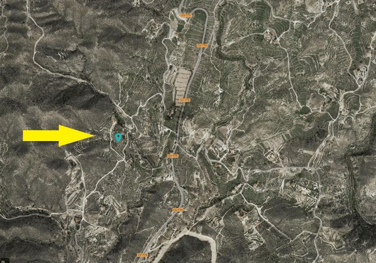 Parcela en venta en Aigües, Alicante - 12,488 m² de terreno