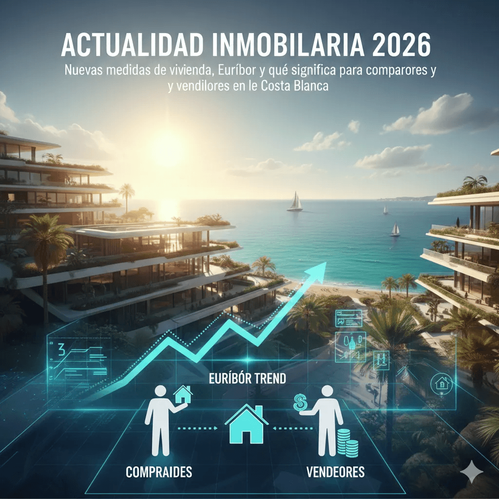 Immobilien-Update 2026: Wohnmaßnahmen, Euribor und Auswirkungen auf die Costa Blanca